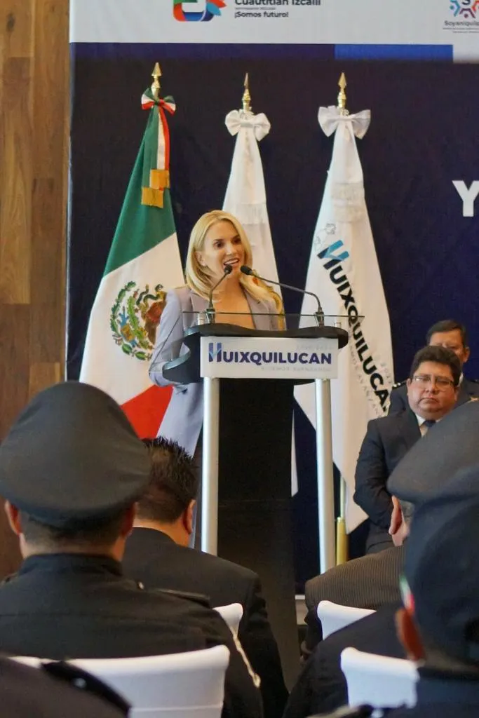 Dona Huixquilucan armamento a seis municipios del Edomex para fortalecer a sus corporaciones policiacas
