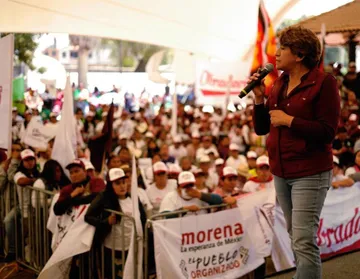 Reporta Delfina Gómez cobertura del 100% de casillas con representantes