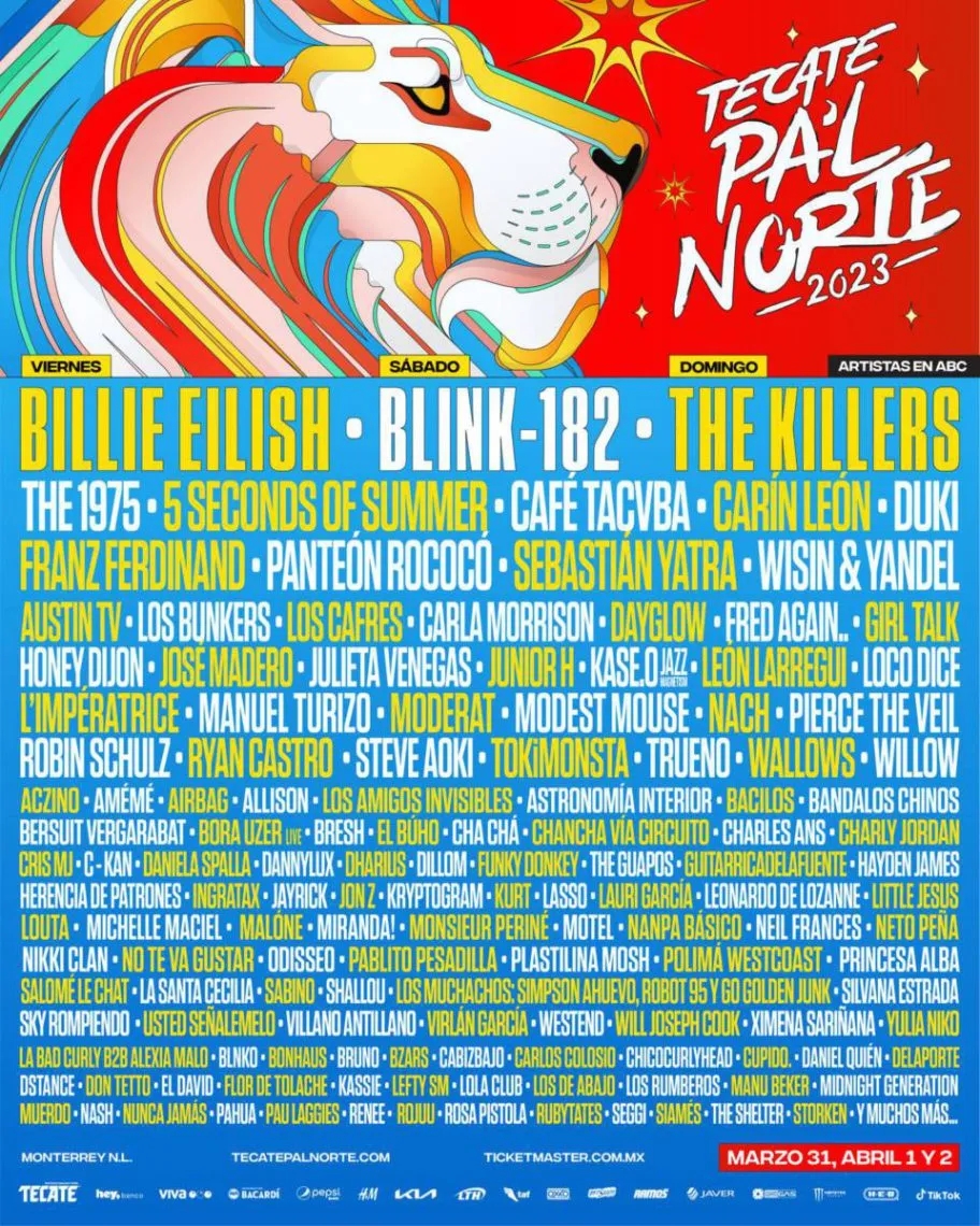 ¿Cuándo es la venta de boletos del Tecate Pa’l Norte 2023?