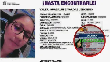 Eveling Amairany, alumna del Cobaem 4 de Valle de Chalco es localizada