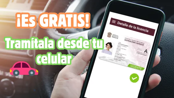 Licencia de conducir digital en Edomex 2025: así puedes tramitarla desde tu celular.