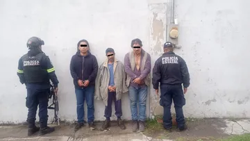 Detienen a tres presuntos responsables de robo con violencia en San Felipe del Progreso