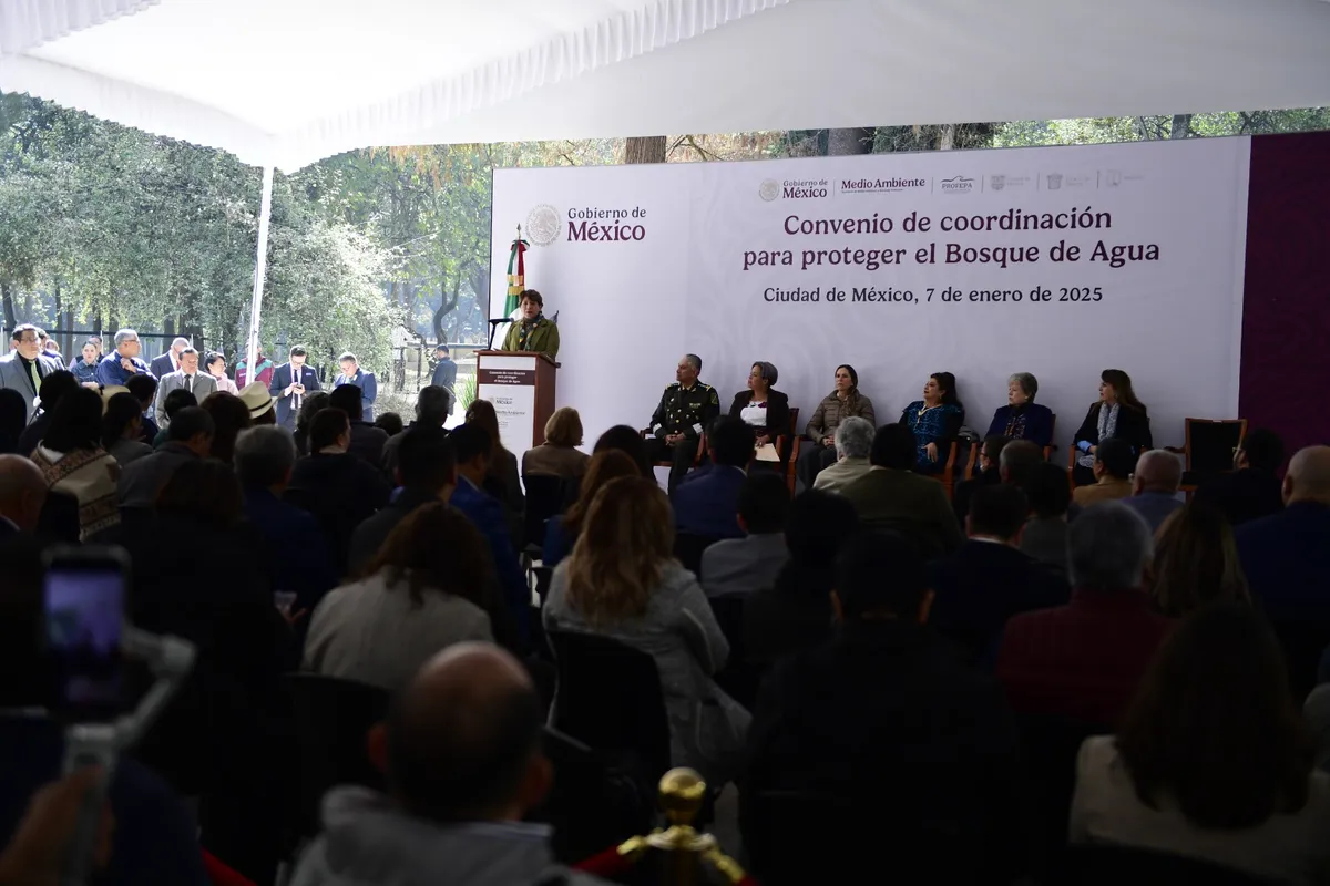 Proponen declarar al Bosque de Agua como área natural protegida a nivel federal