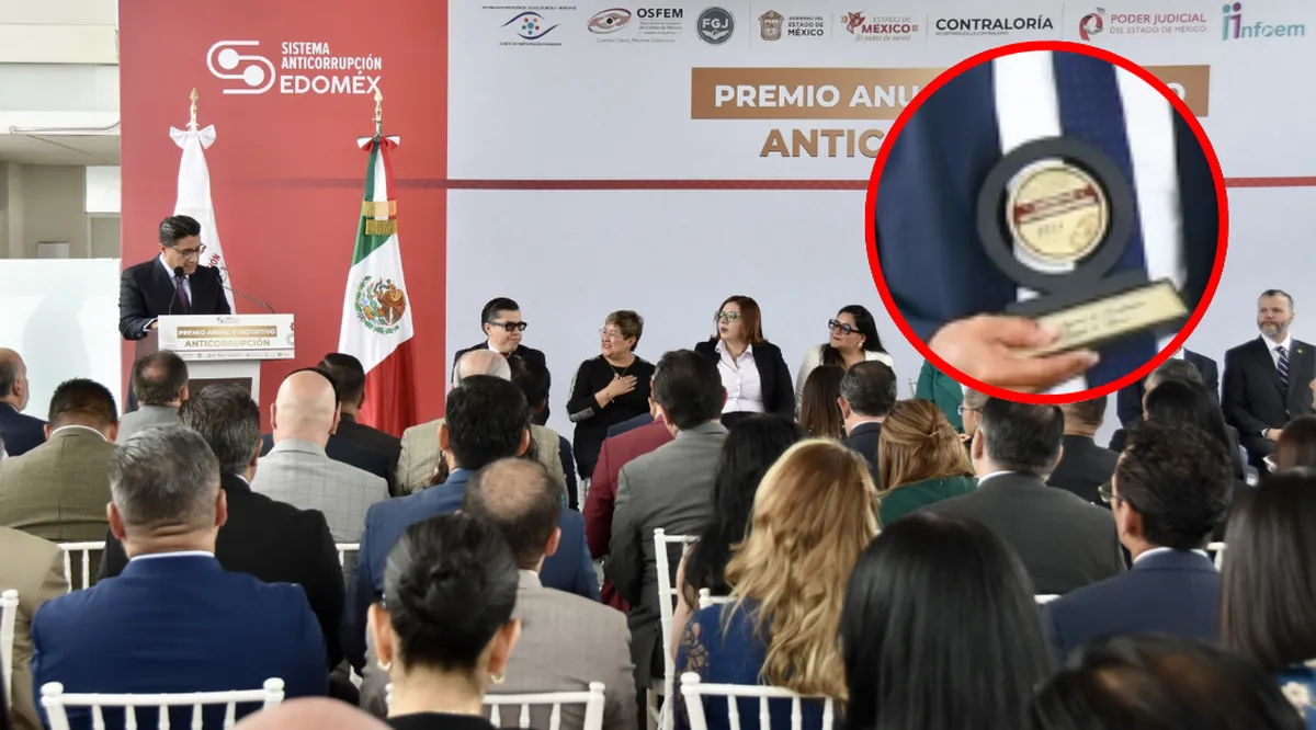 Entregan Premio y Distintivo Anticorrupción del Estado de México 2024
