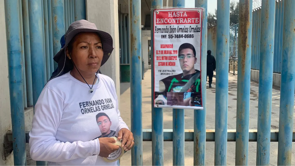 Ecatepec: Suman esfuerzos para buscar a Fernando, desaparecido hace cinco años