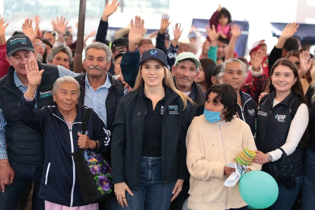 Huixquilucan Contigo 24/7 llega a Llano Grande y Piedra Grande para entregar la rehabilitación de escuela y gimnasio de calistenia