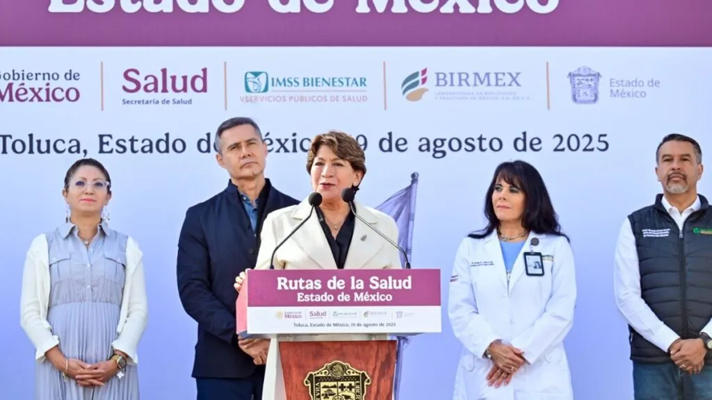 Sheinbaum y Delfina Gómez refuerzan salud con distribución de medicinas en Edomex