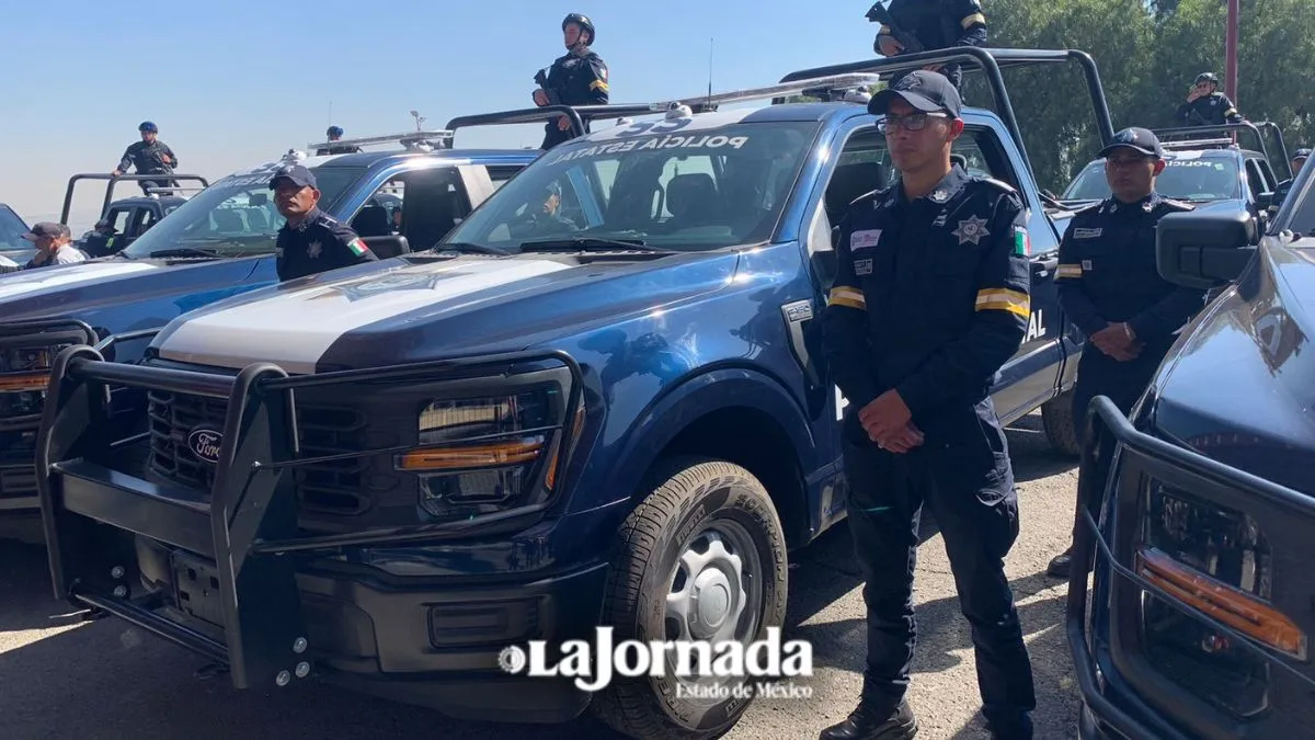 Edomex refuerza seguridad con marinos y patrullas mejor equipadas