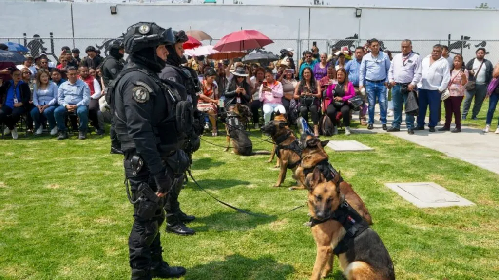 Chimalhuacán: Inauguran Unidad Canina K9 para reforzar seguridad
