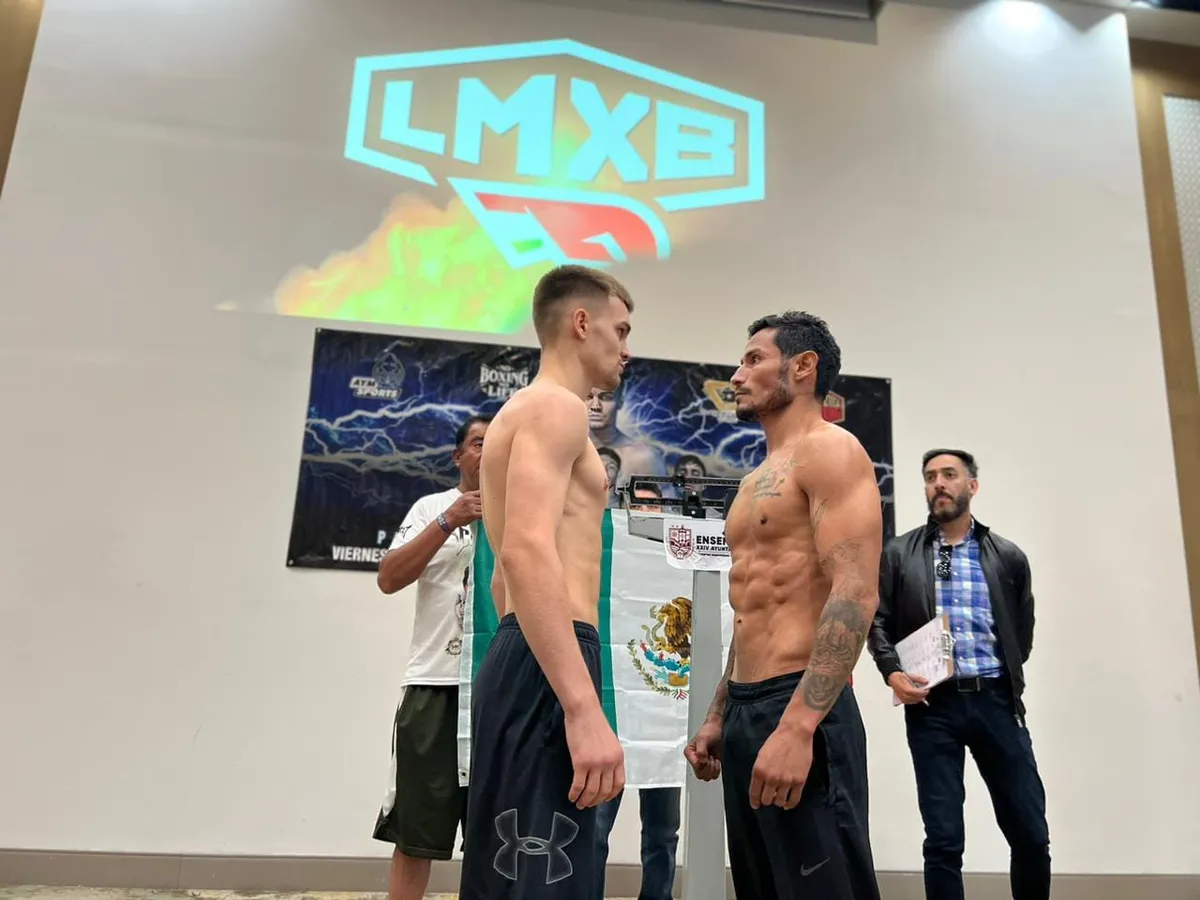 Rafael Carmona listo para su pelea ante Nikita Miroshnichenko
