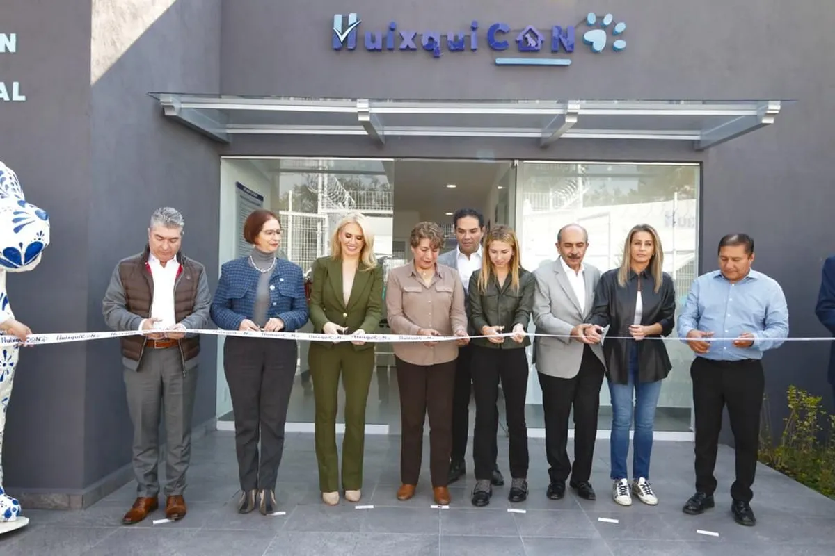 Delfina Gómez y la alcaldesa Romina Contreras inauguran Centro de Atención Canina en Huixquilucan
