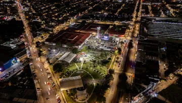Se llena de luz el Mercado Juárez y sus alrededores