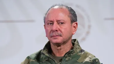 José Rafael Ojeda Durán, exsecretario de Marina, durante un acto oficial de la Secretaría de Marina.