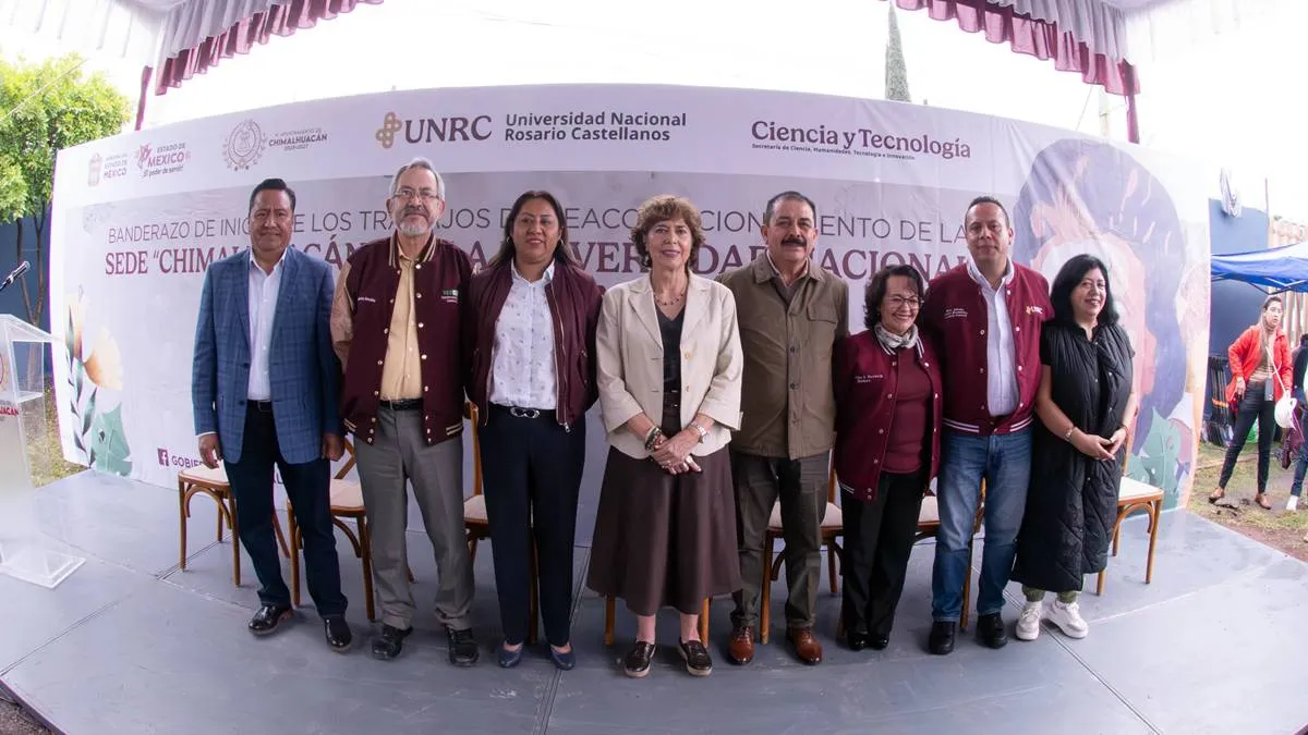 Chimalhuacán: GEM da inicio a reacondicionamiento de la Universidad Nacional Rosario Castellanos