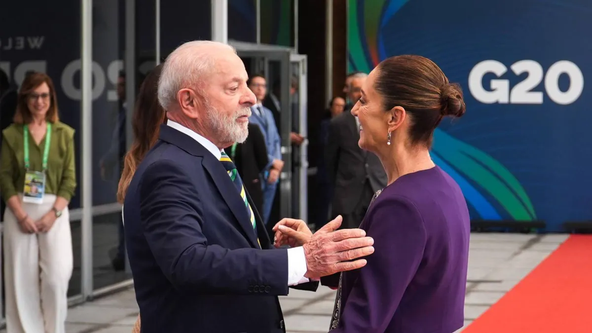 Claudia Sheinbaum participa en la Cumbre del G20