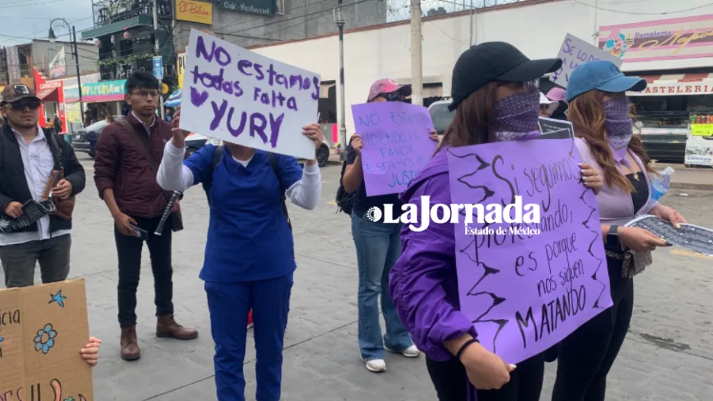 ¡Justicia para Yuridia! Marchan en Teotihuacán por caso de feminicidio