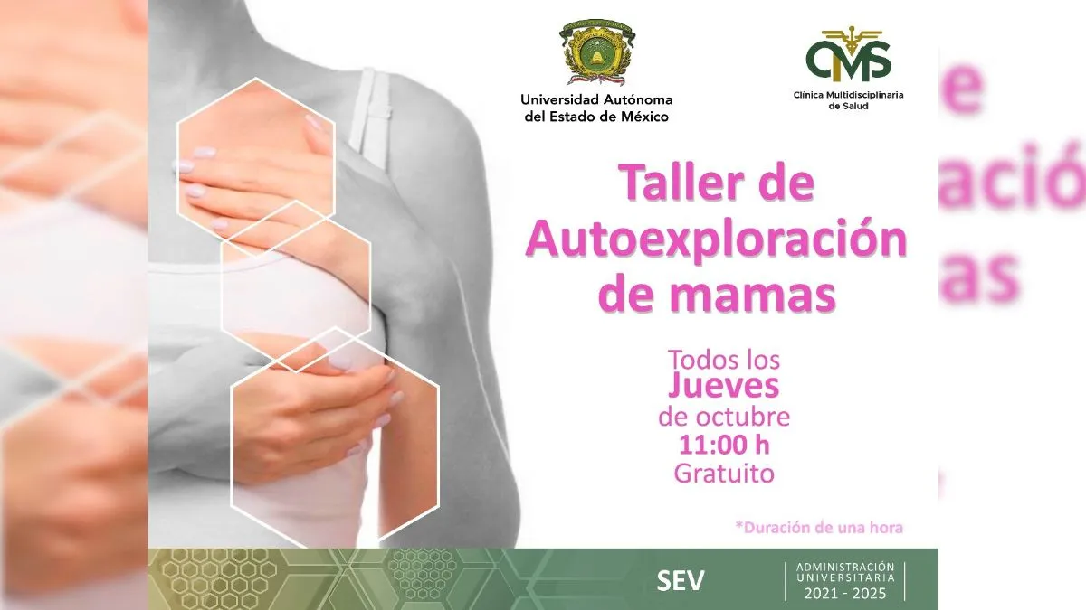 UAEMéx: Ofrece talleres para detección de cáncer de mama