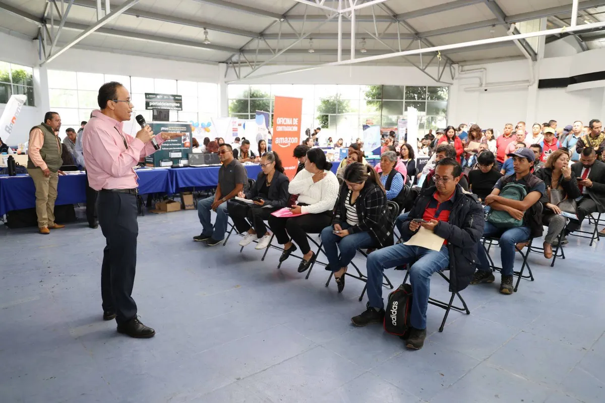 Cuautitlán Izcalli: Realiza Secretaría del Trabajo Feria del Empleo