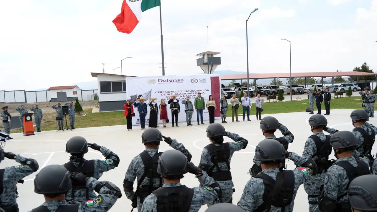 Almoloya de Juárez inaugura destacamento de la Guardia Nacional
