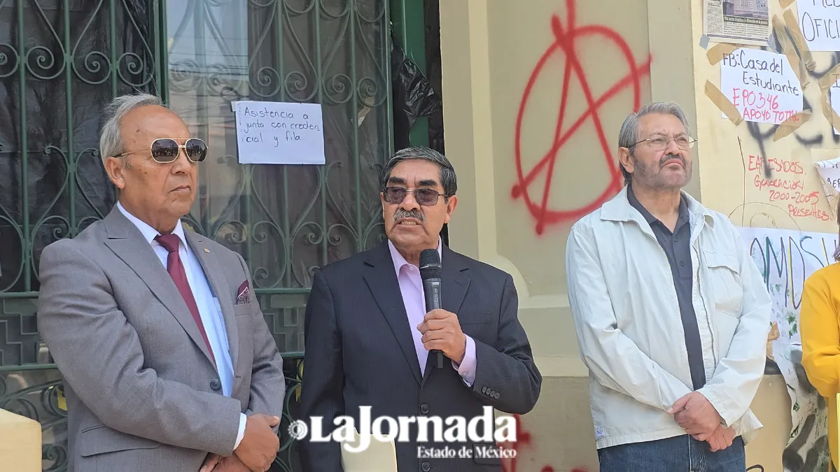 #Potrogate Académicos de UAEMéx se manifiestan y respaldan estudiantes