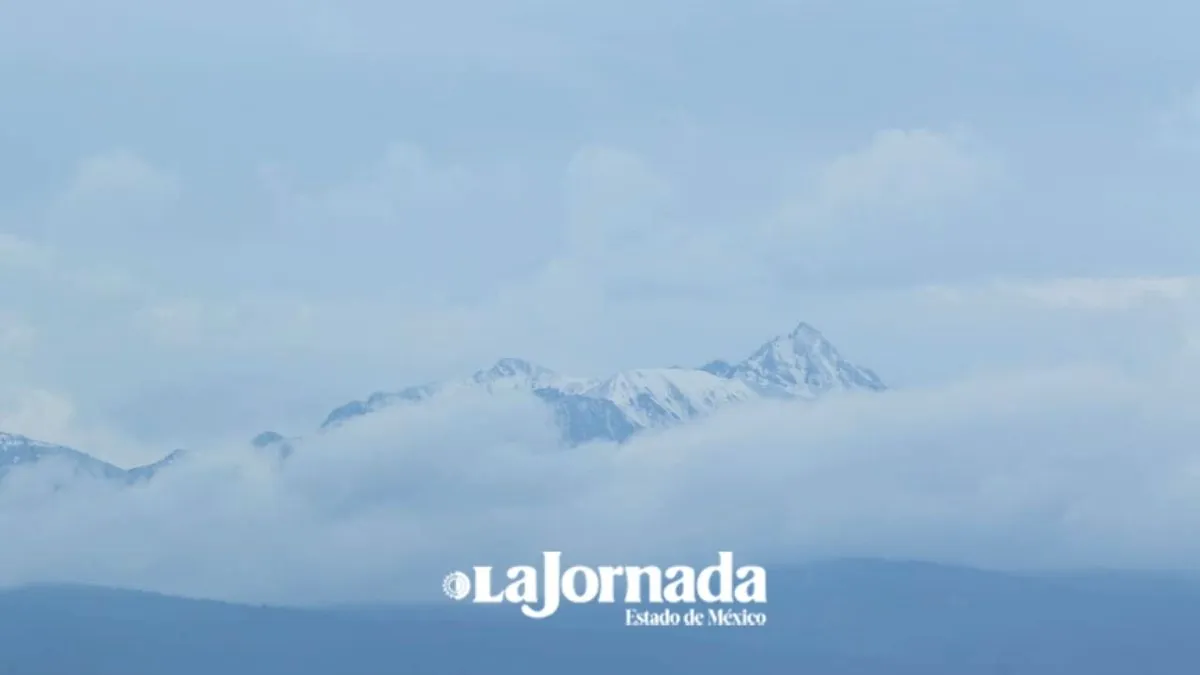Se registran bajas temperaturas en el Nevado de Toluca