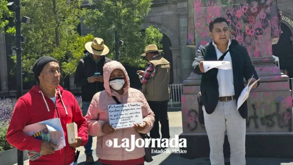 Comerciantes informales piden a Toluca espacios y trato dignos para regularizarse