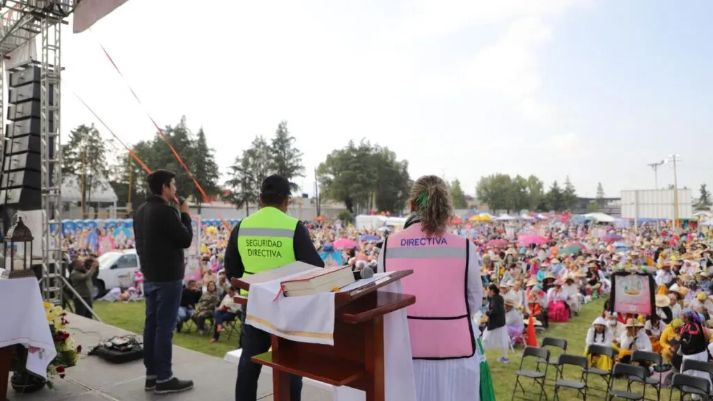 Más de 24 mil peregrinas de Querétaro encuentran en Cuautitlán un hogar en su camino hacia la Basílica de Guadalupe