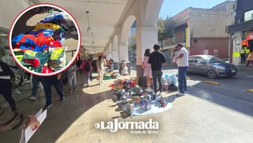 Ambulantaje navideño deja afectaciones económicas a comercios formales del centro de Toluca