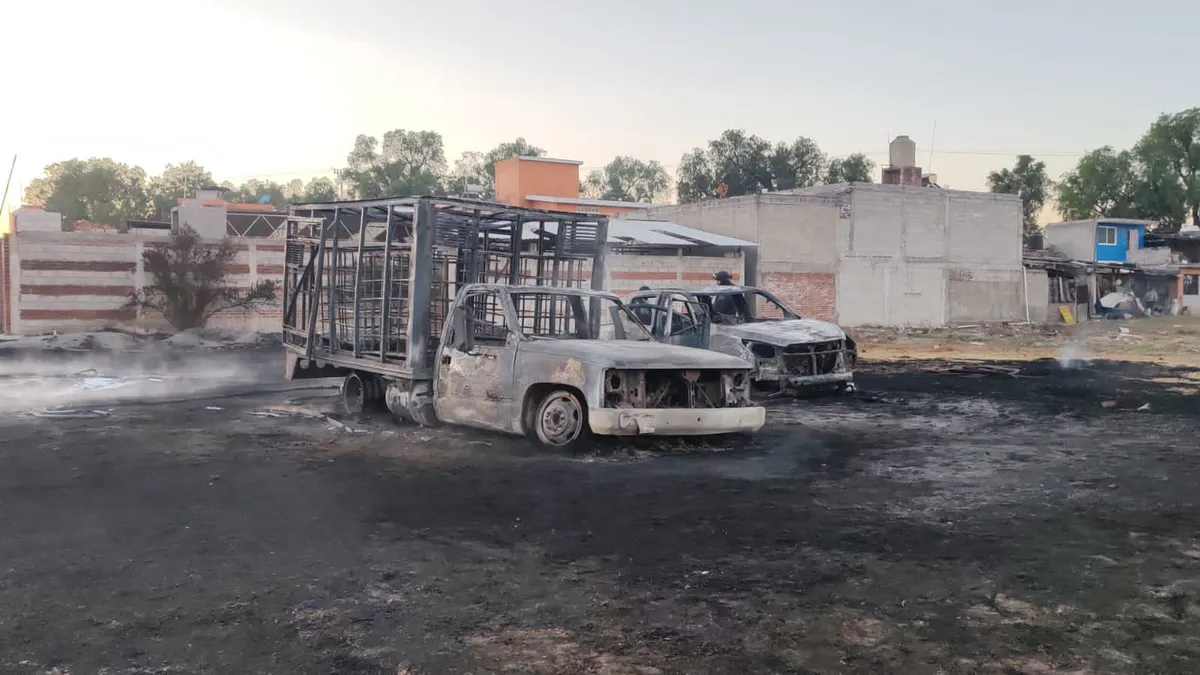 Las familias que habitan en los alrededores expresaron tener algo de miedo tras el siniestro.