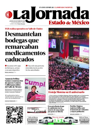 Jornada Edomex | 08 de octubre de 2026