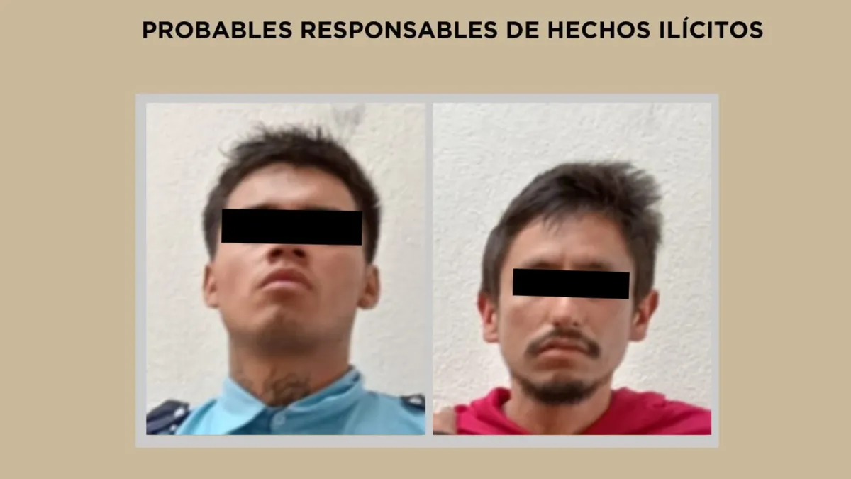 Detienen a dos presuntos secuestradores en Toluca