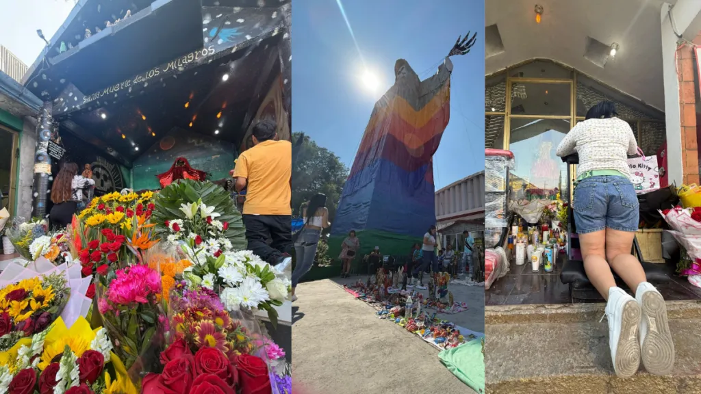 Templo de la Santa Muerte en Tultitlán se prepara para recibir a más de 10 mil fieles esta semana