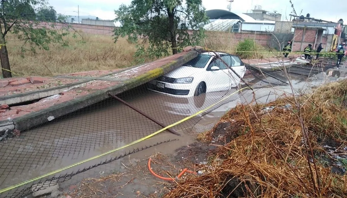 Tornado en Toluca deja dos personas muertas, aún no han sido identificadas