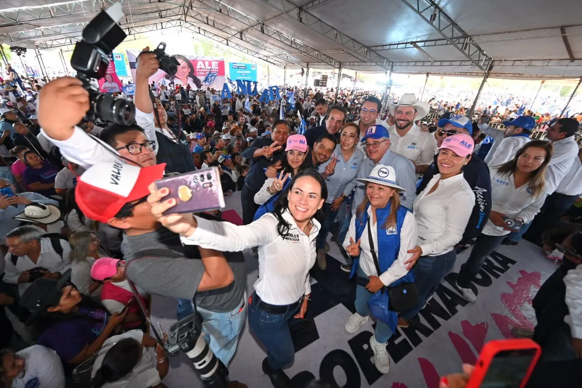 Del Moral realizó su primer cierre regional de campaña en Cuautitlán Izcalli