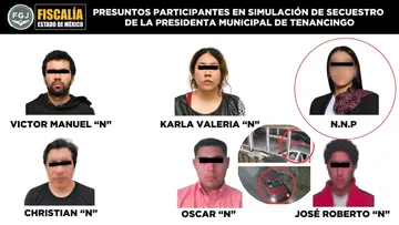 FGJEM detiene a tres y acusan ‘autosecuestro’ de alcaldesa de Tenancingo