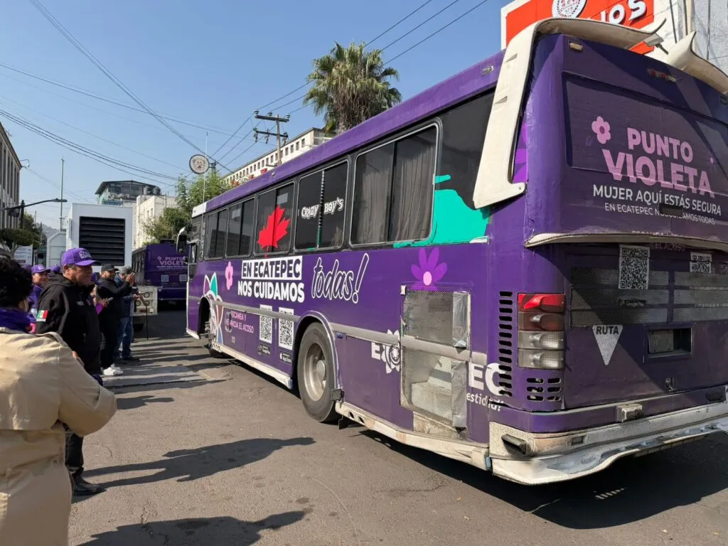 Ecatepec lanza QR de seguridad en transporte público: Así funciona la Red Violeta para proteger a las mujeres