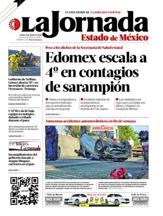 La Jornada Edomex | 06 de abril de 2026