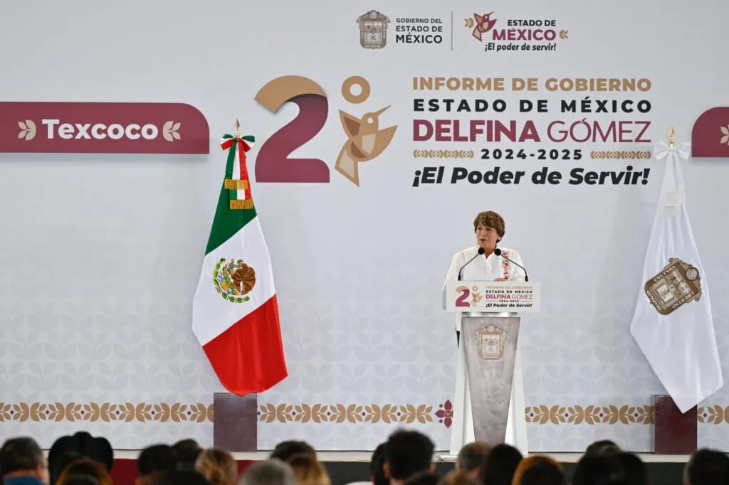 Gobernadora Delfina Gómez da prioridad al Oriente del Edomex con Informe Regional de Resultados en Texcoco