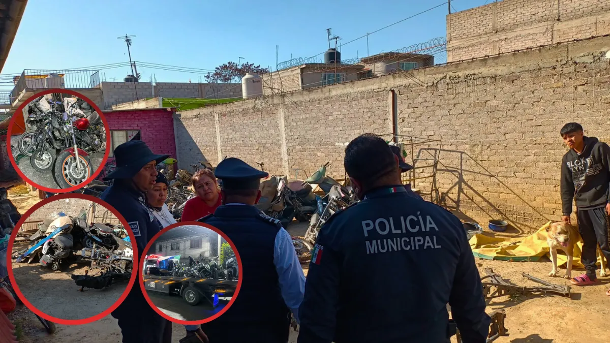 En Valle de Chalco recuperan 50 vehículos robados en lo que va de 2026