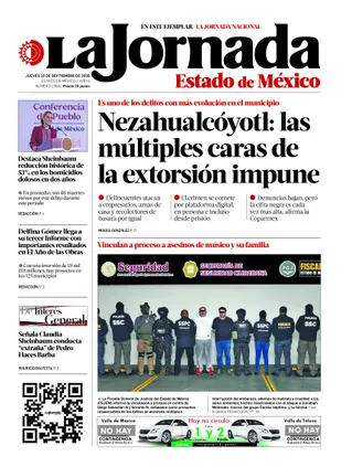 Jornada Edomex | 10 de septiembre de 2026