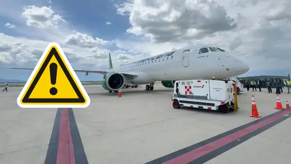 Aerolínea alerta por posibles retrasos de vuelos en los Aeropuertos de Toluca y CDMX