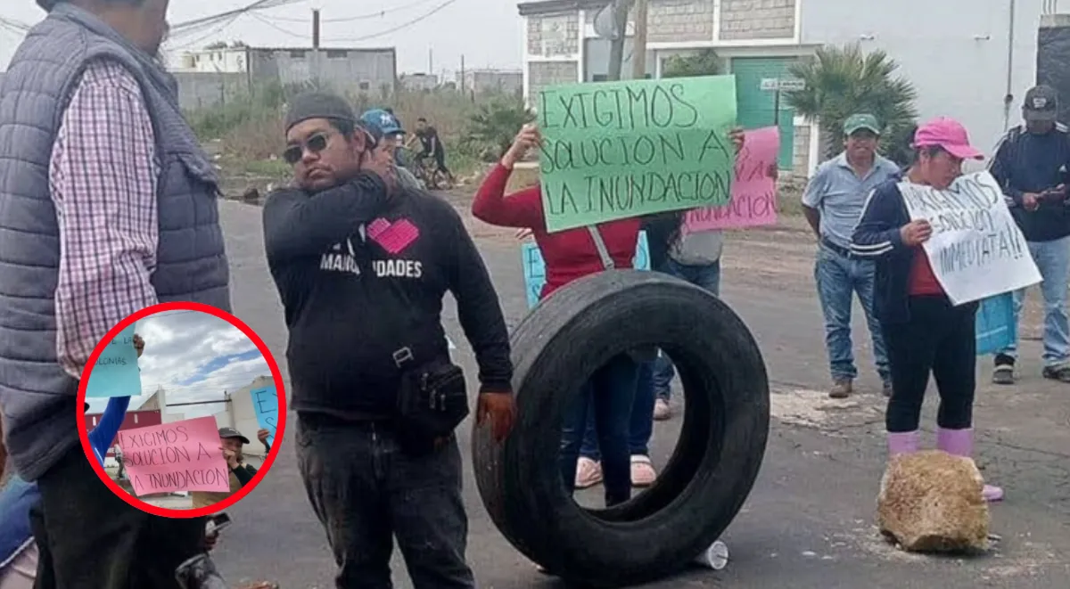 Familias de Chalco padecen anegaciones desde hace tres meses