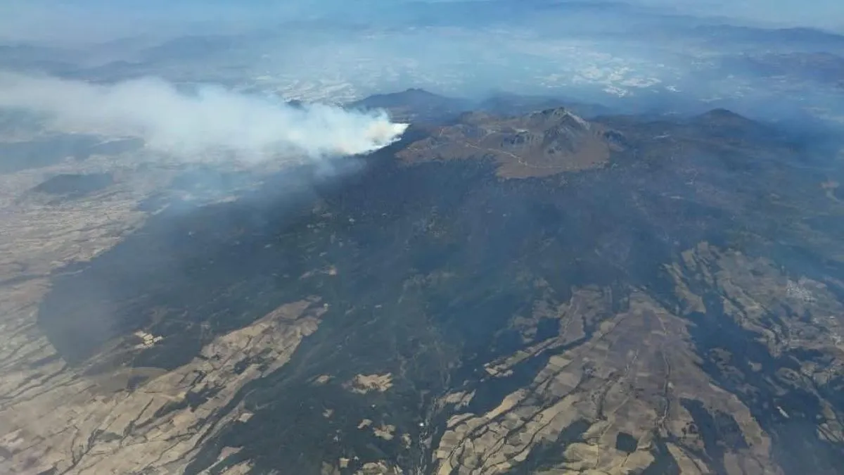 Nevado de Toluca vuelve a incendiarse