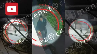 Cámaras de seguridad captaron a un hombre abriendo fuego contra una casa ubicada en el municipio de Nezahualcóyotl