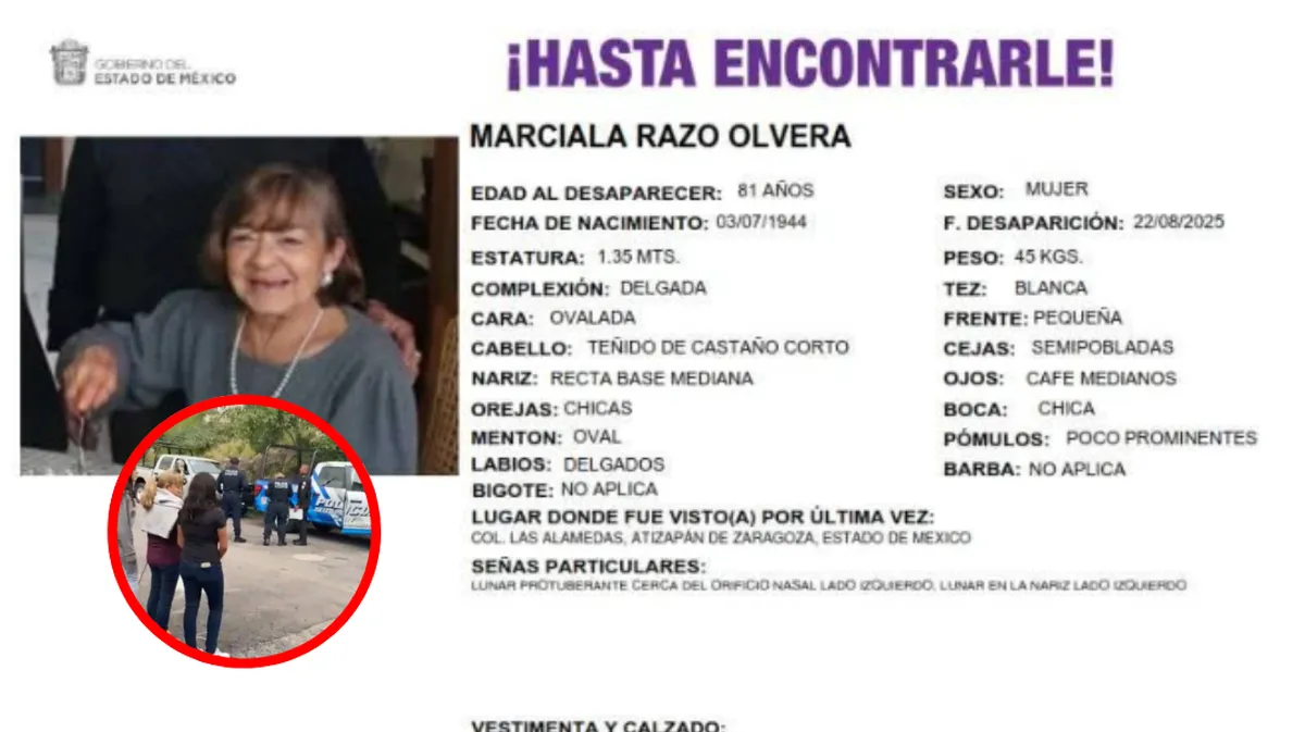 Mujer de 80 años fue encontrada en sin vida en las cuevas de Las Alamedas, Atizapán