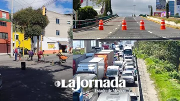 Movilidad colapsa en la Zona Metropolitana de Toluca por baches, obras, protestas y eventos masivos