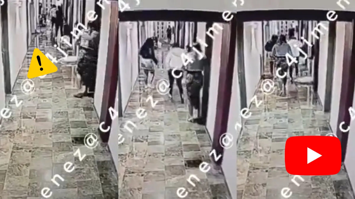 Video revela cuando goteras huyen de hotel en CDMX tras la muerte de un joven. Escaparon en camioneta rumbo al Edomex.
