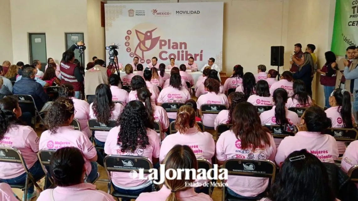 Edomex: arranca plan piloto para mujeres operadoras de transporte público