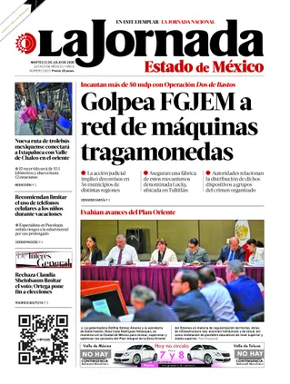 La Jornada Edomex | 21 de julio de 2026