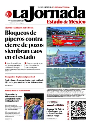 La Jornada Edomex | 28 de octubre de 2025